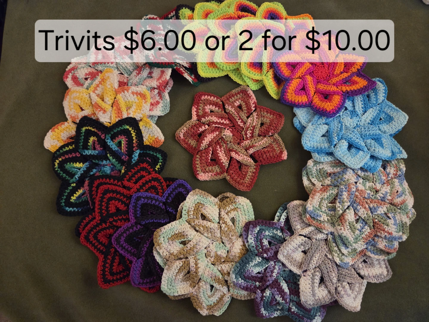 Crocheted household items - photo 2