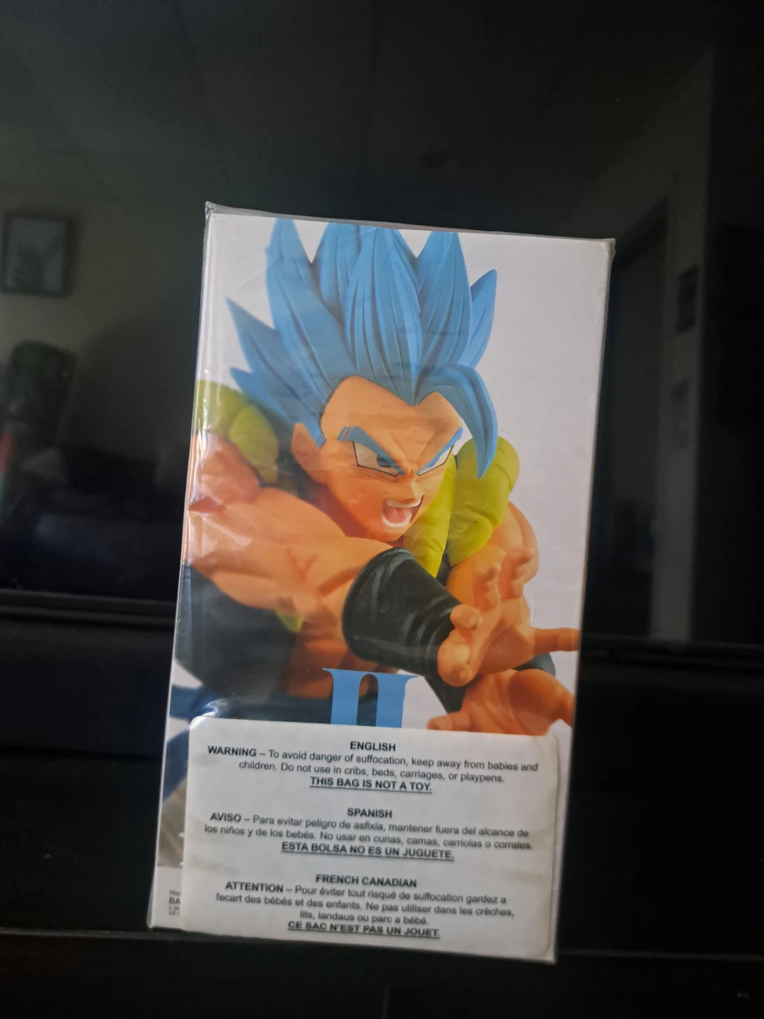 Dragon Ball Super Broly Gogeta II Figure by Banpresto - photo 2
