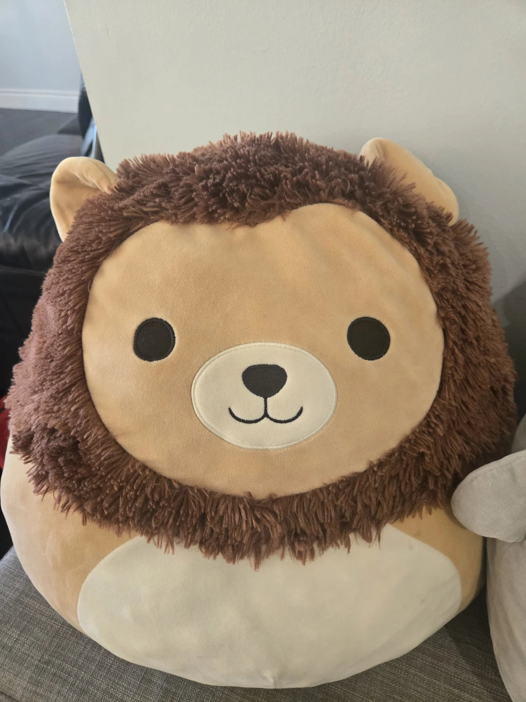 Large Squishmallows Lion and Shark Plush Toys - photo 2