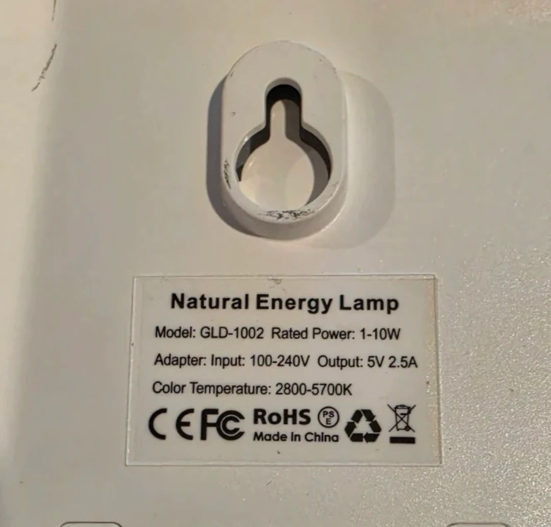 Natural Energy Lamp GLD-1002 - photo 4