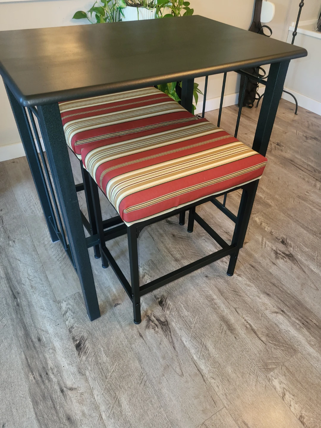 3pc Bistro Table and Stool Set - photo 4