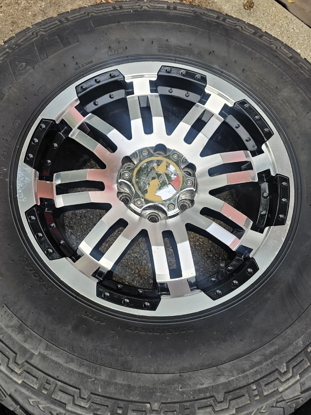 17 inch vision rims wheels 6x135 - photo 4