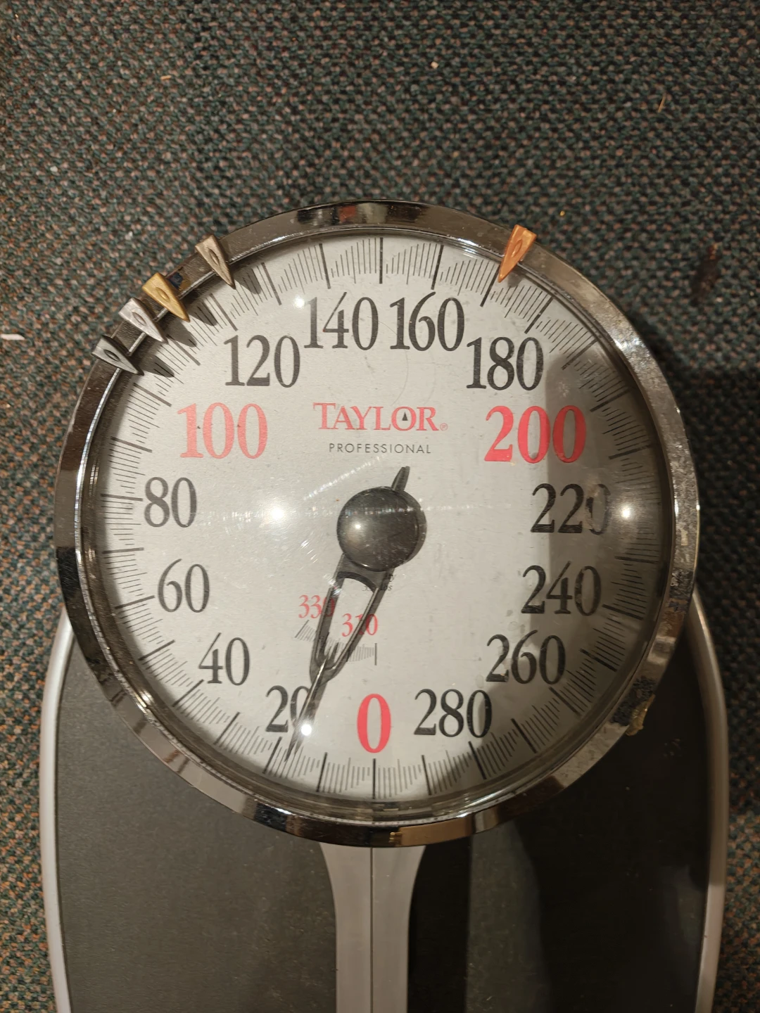 Taylor Professional Analog Body Scale - photo 3