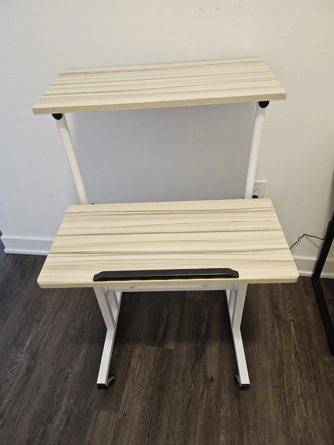 Adjustable Height Rolling Desk - photo 2