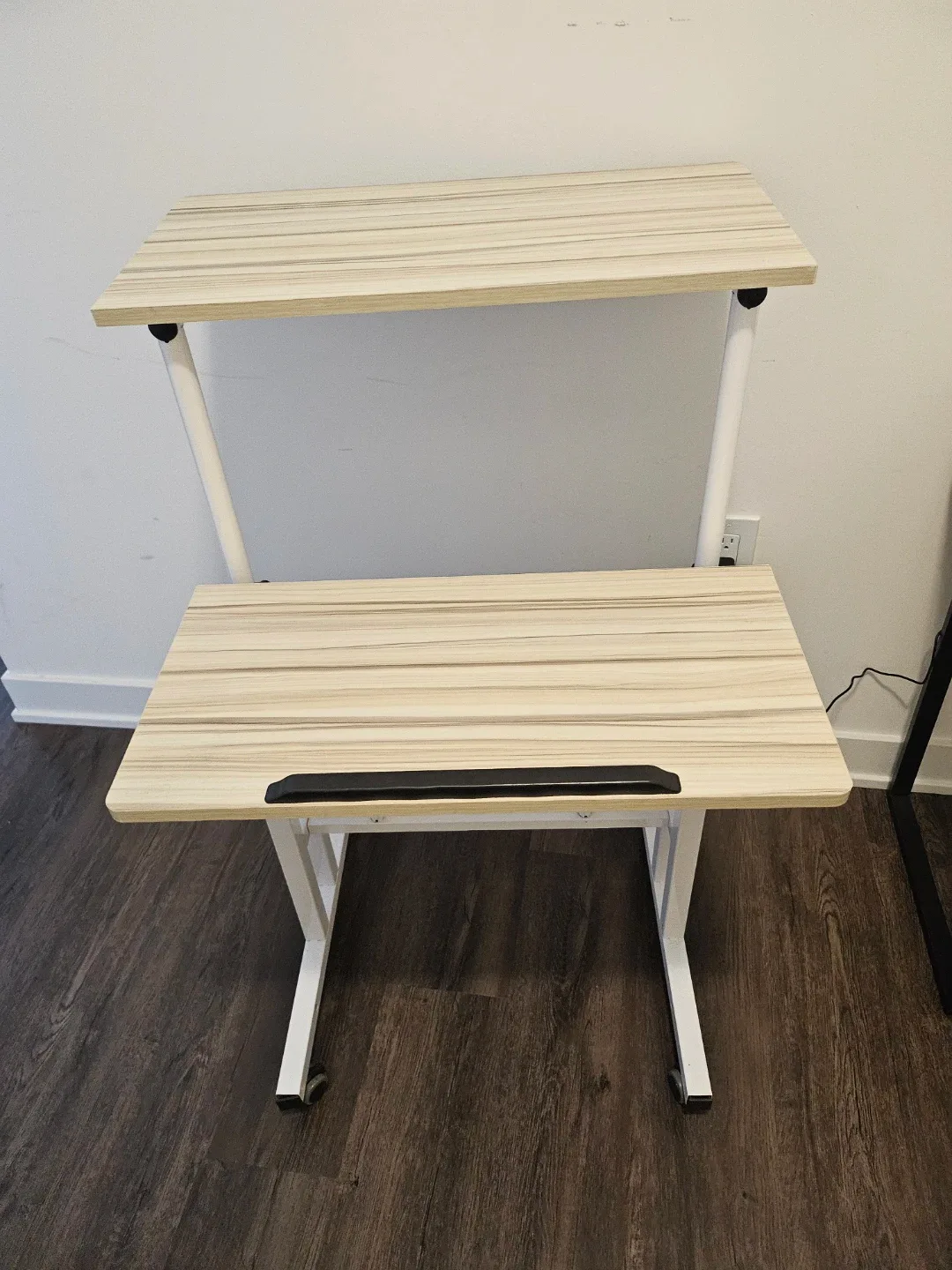 Adjustable Height Rolling Desk - photo 2