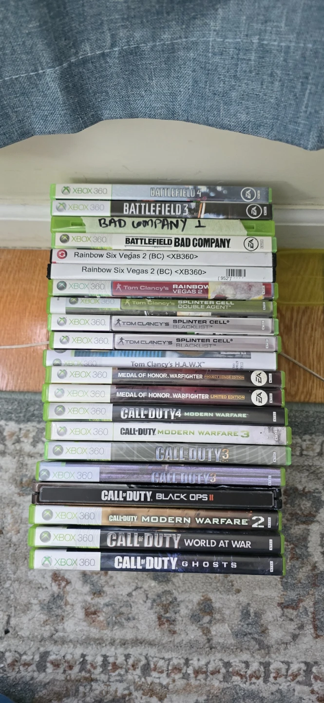 Xbox 360 games lot