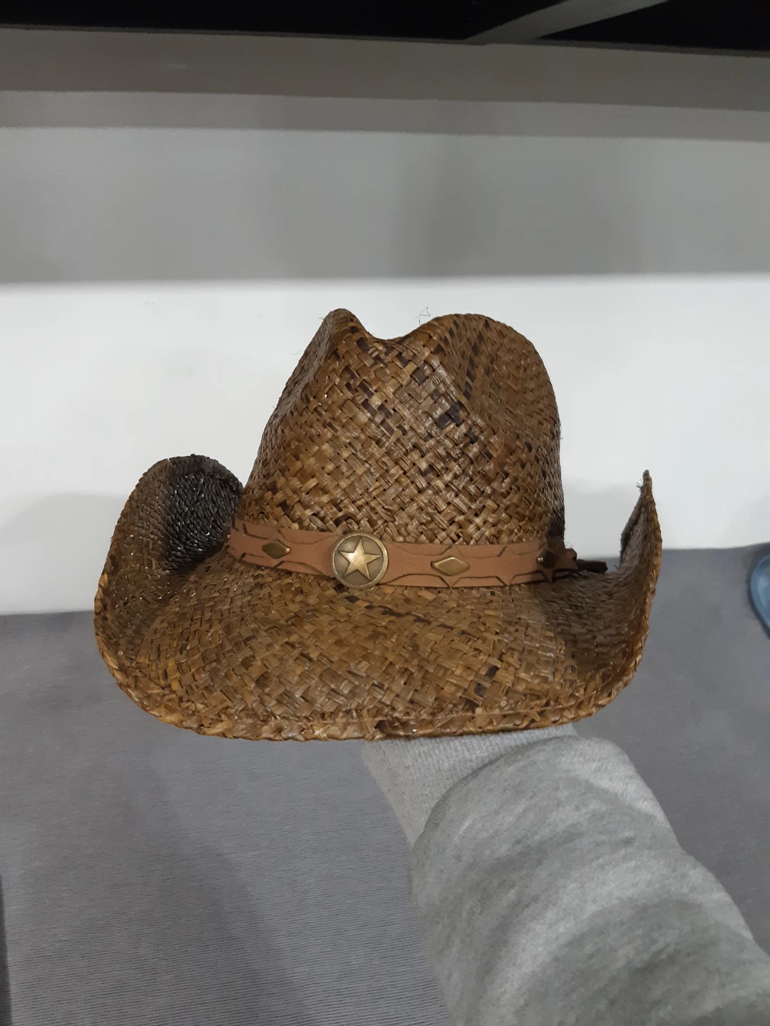 Conner Hats Country Western Raffia Straw Cowboy Hat - photo 4