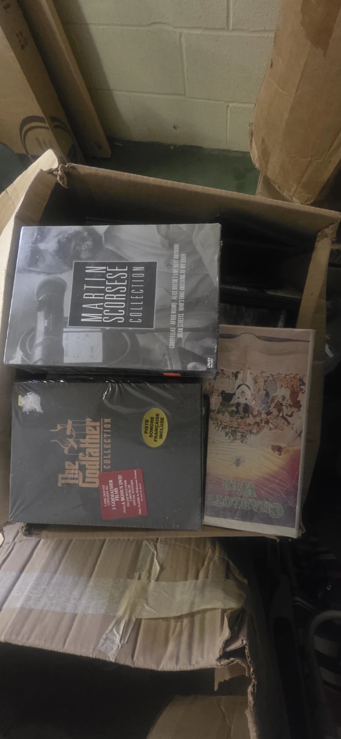 The Godfather Collection & Martin Scorsese Collection DVDs
