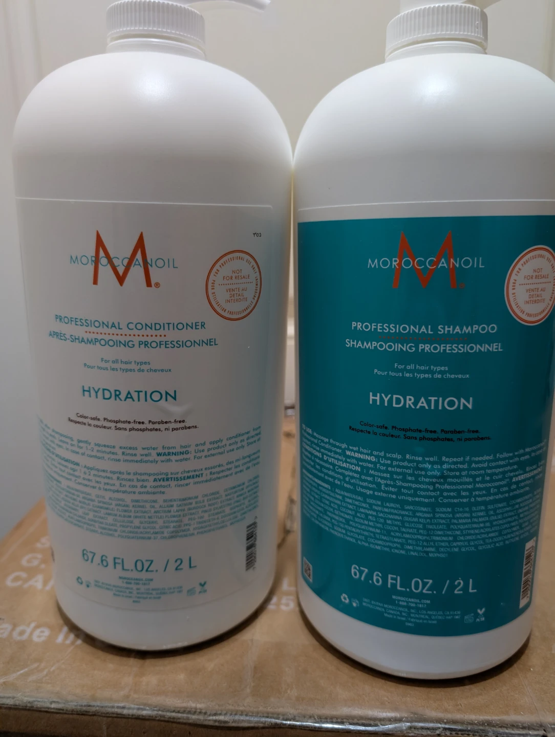 Moroccanoil Professional Shampoo & Conditioner 2L bottles