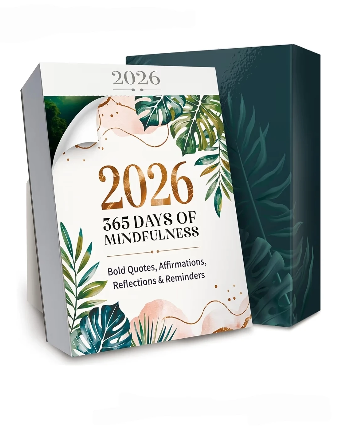 Mindfulness Desk Calendar 2026 Daily Inspirational Quotes