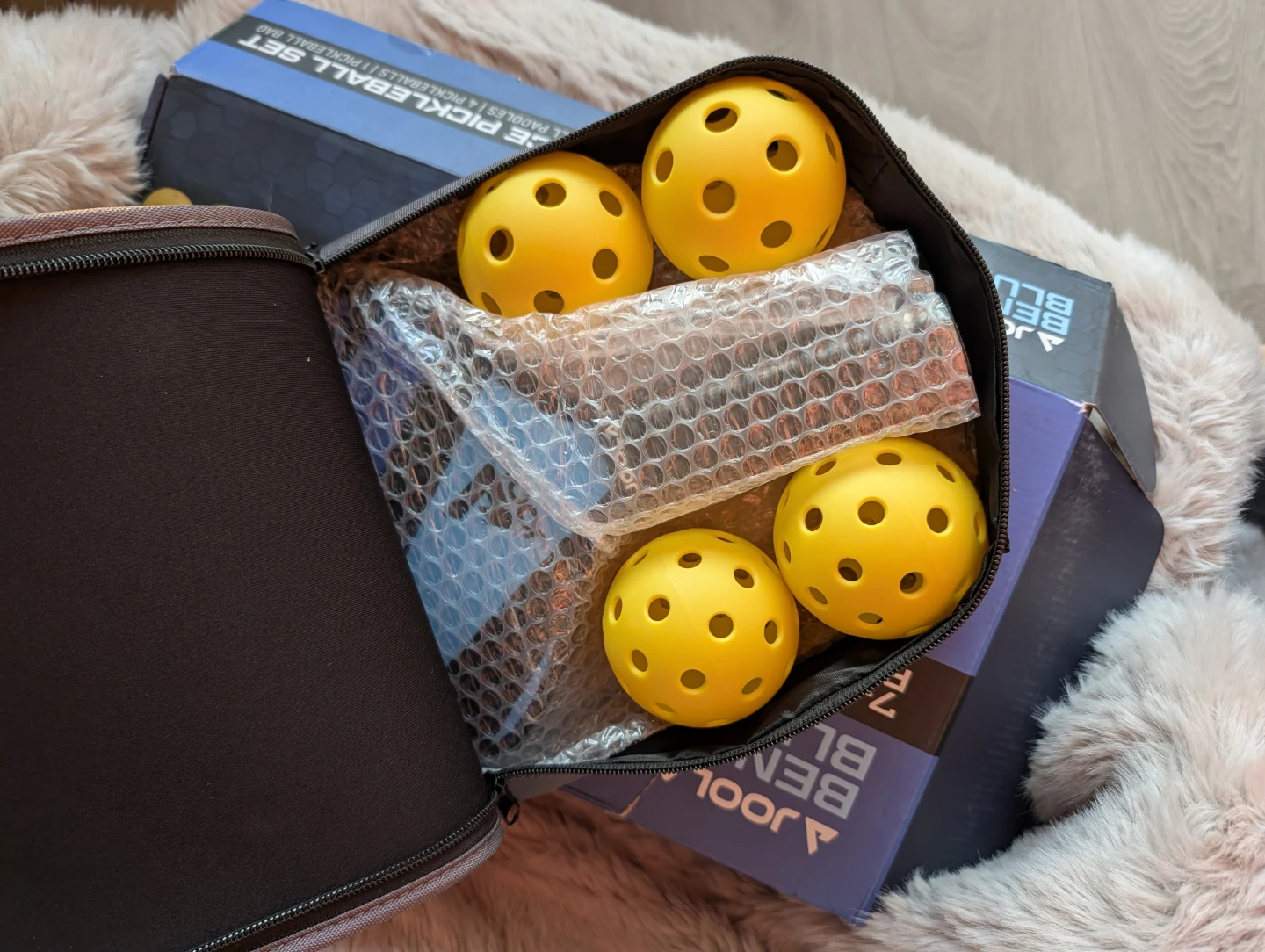 JOOLA Ben Johns Blue Lightning 7-Piece Pickleball Set