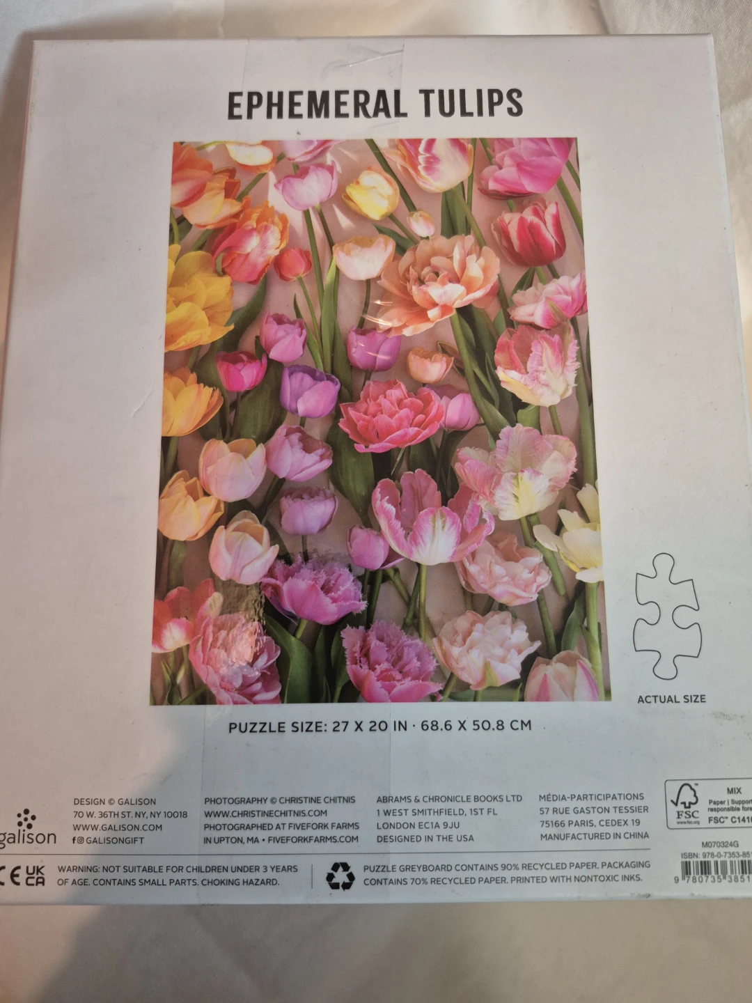 Tulips 1000 Piece Jigsaw Puzzle - photo 2