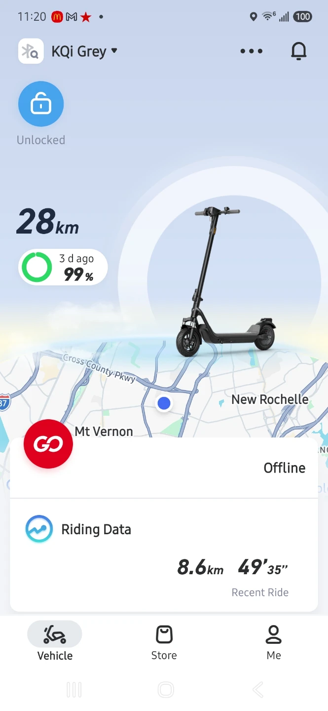 NIU electric scooter - photo 3