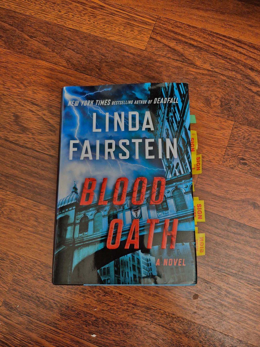 Blood Oath by Linda Fairstein Novel ⚽