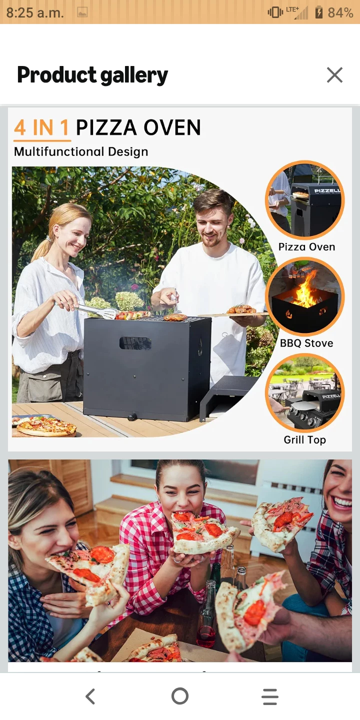 Pizzello Gusto 16" 4-in-1 Outdoor Pizza Oven - photo 4