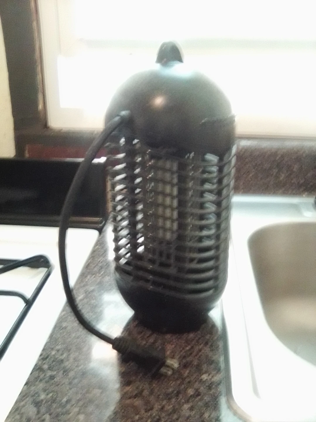 Black Electric Bug Zapper Lampb0