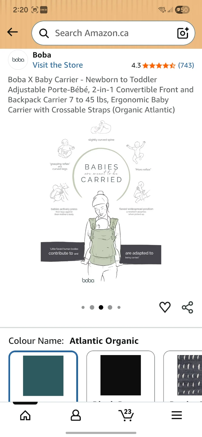 Boba X Baby Carrier - Newborn to Toddler - photo 4