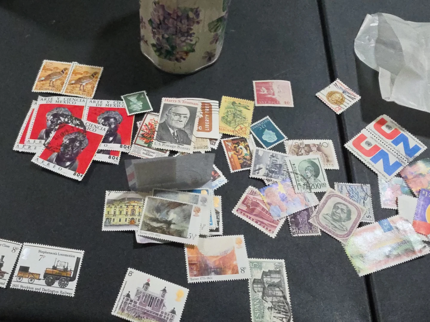Assorted World Postage Stamps Collection