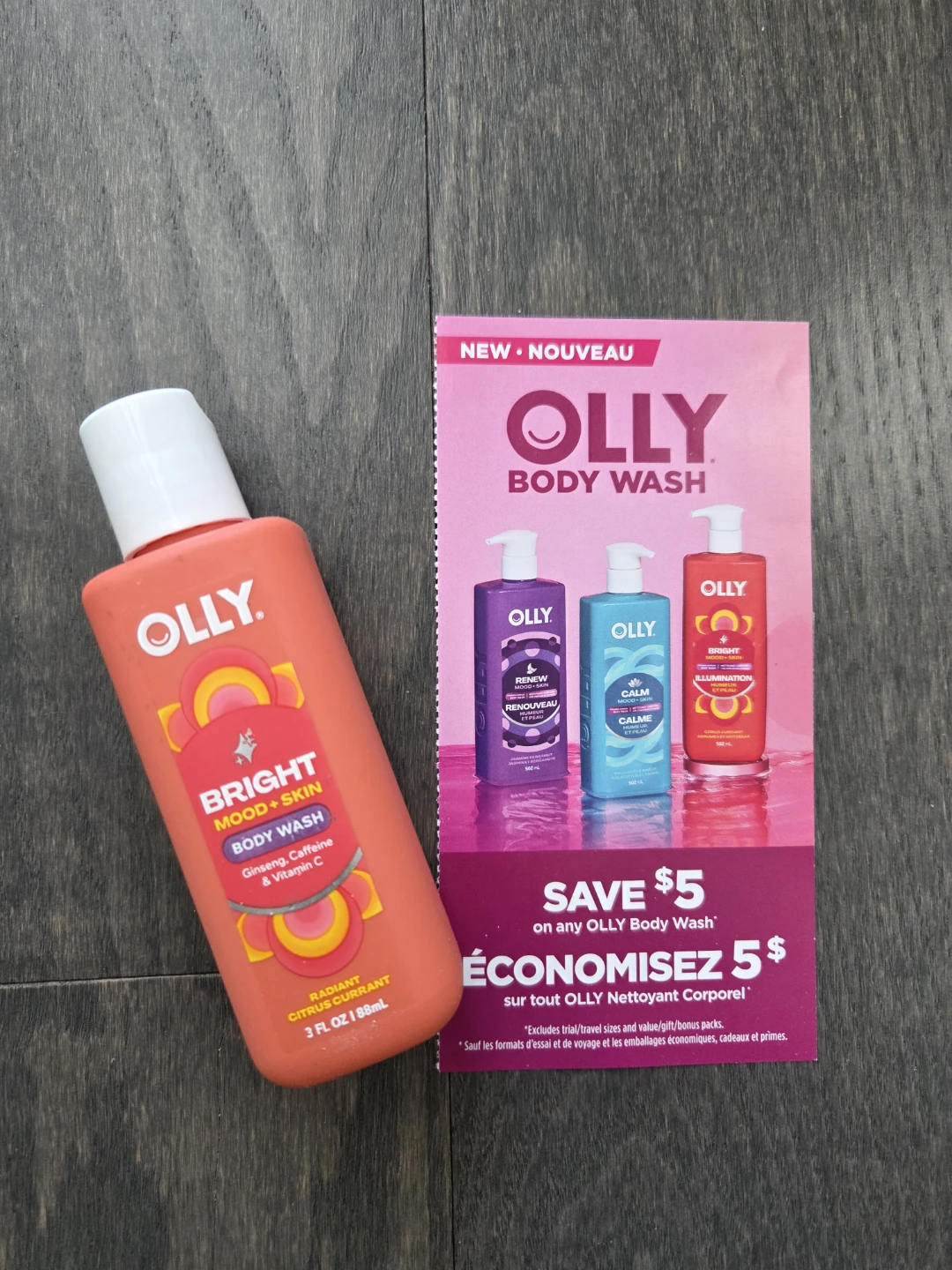 OLLY Body Wash+ Coupon