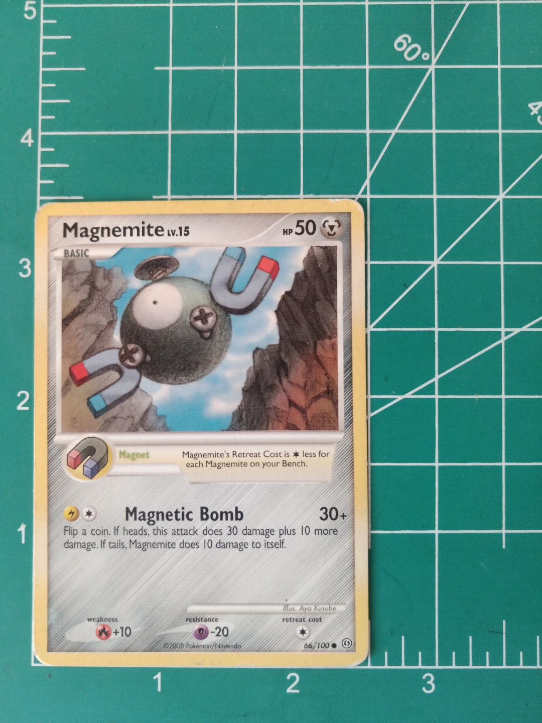 Pokemon Magnemite LV.15 Trading Card