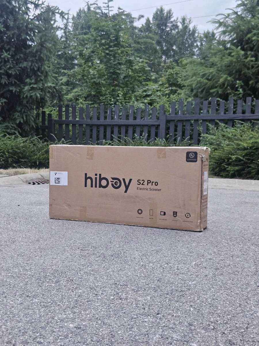 Brand new Hiboy S2 Pro from the box