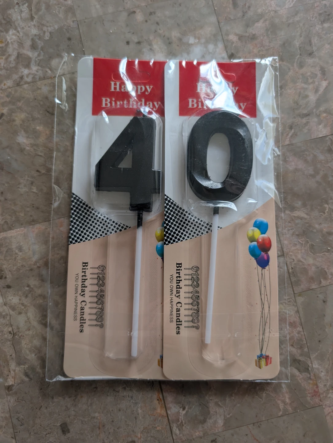 40th birthday decorations