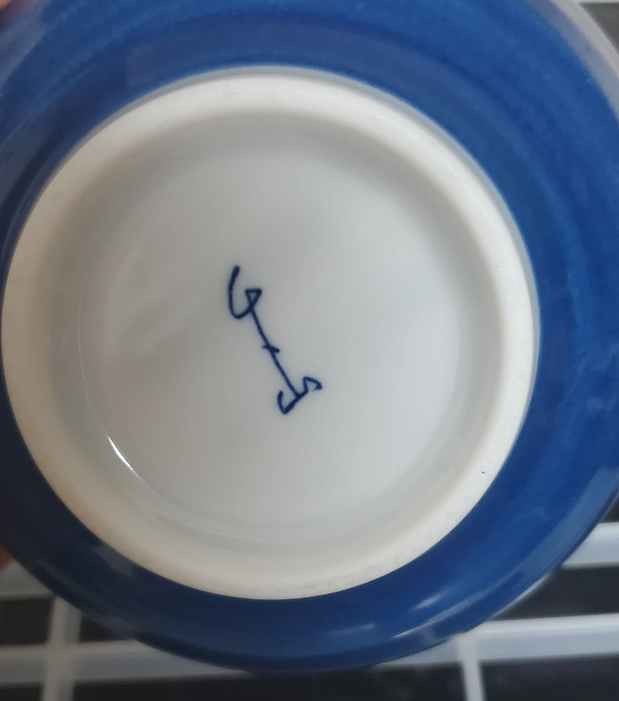 Blue and White Floral Ceramic Bowl ⚽️⚽️⚽️ - photo 3