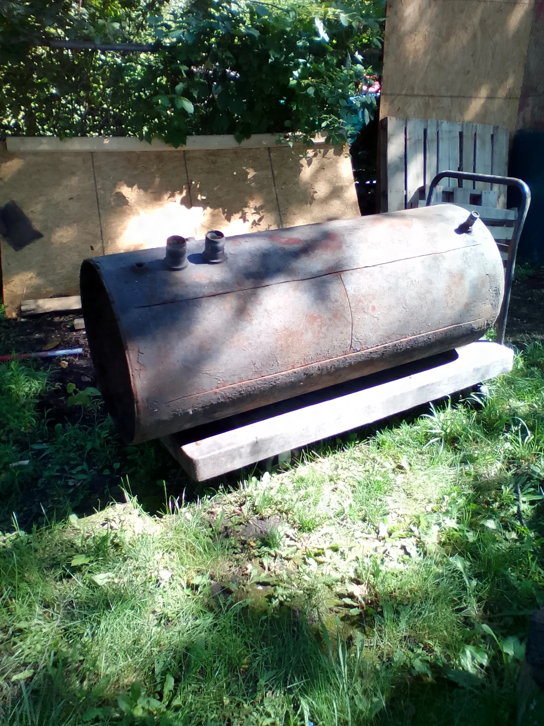 Large Metal Tank