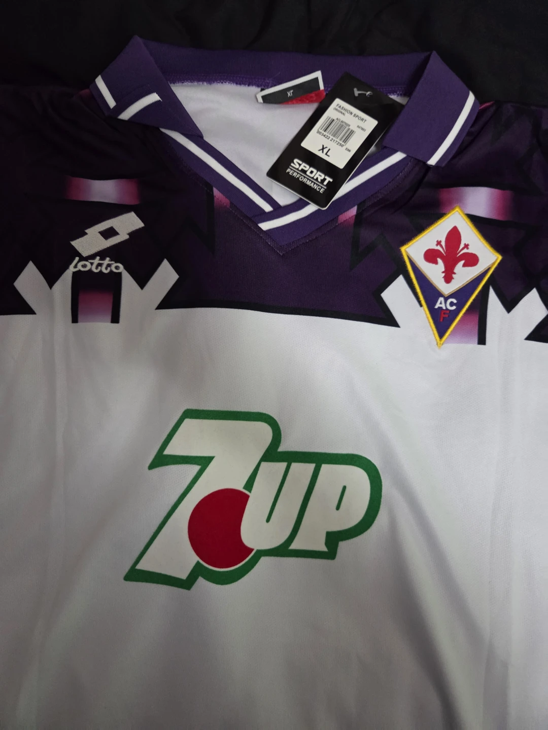 ⚽️ 1992/93 Fiorentina Away Jersey #9 Batistuta XL - photo 4