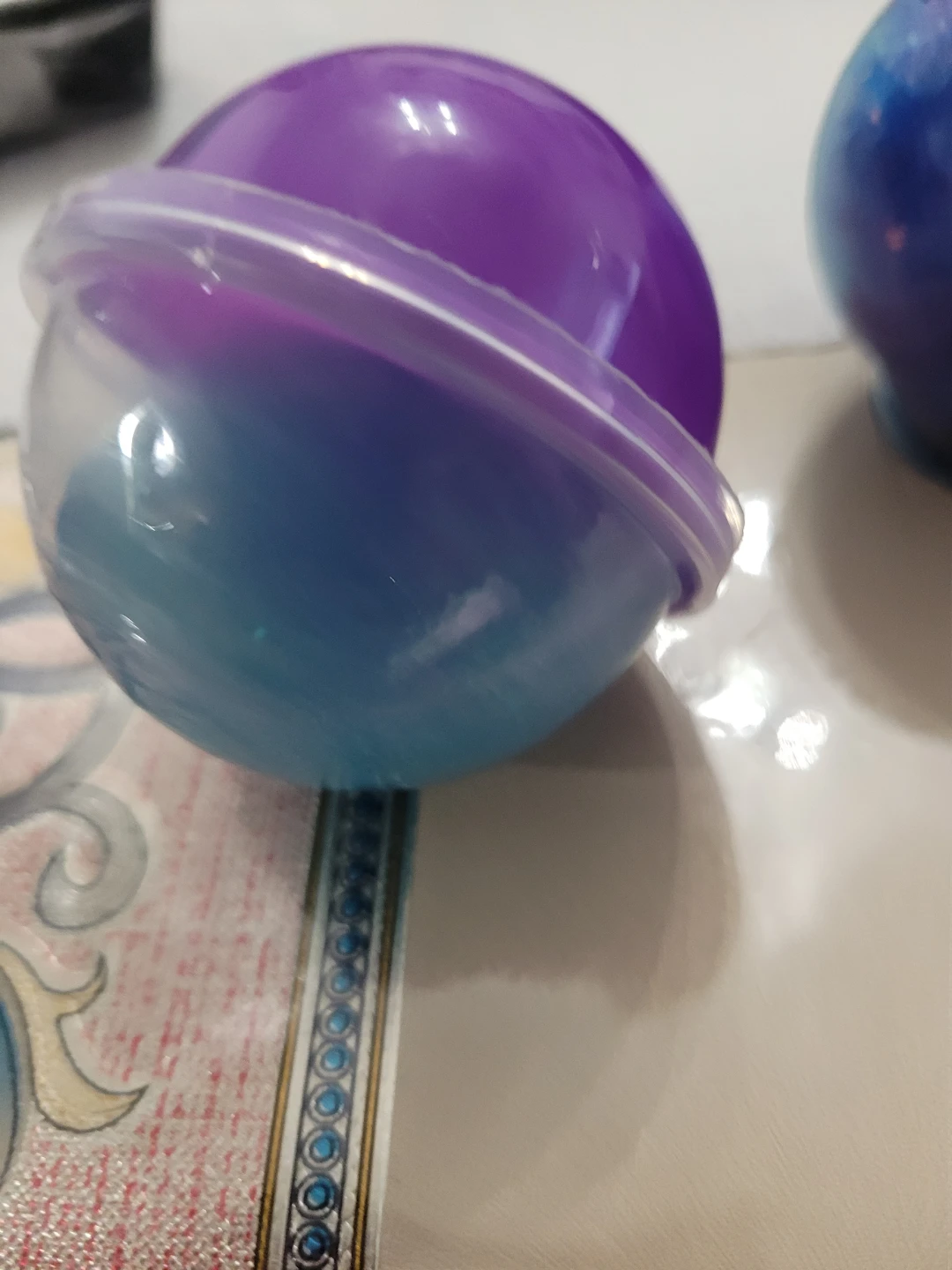 Galaxy balk and pink and blue slime and a brasalet - photo 3