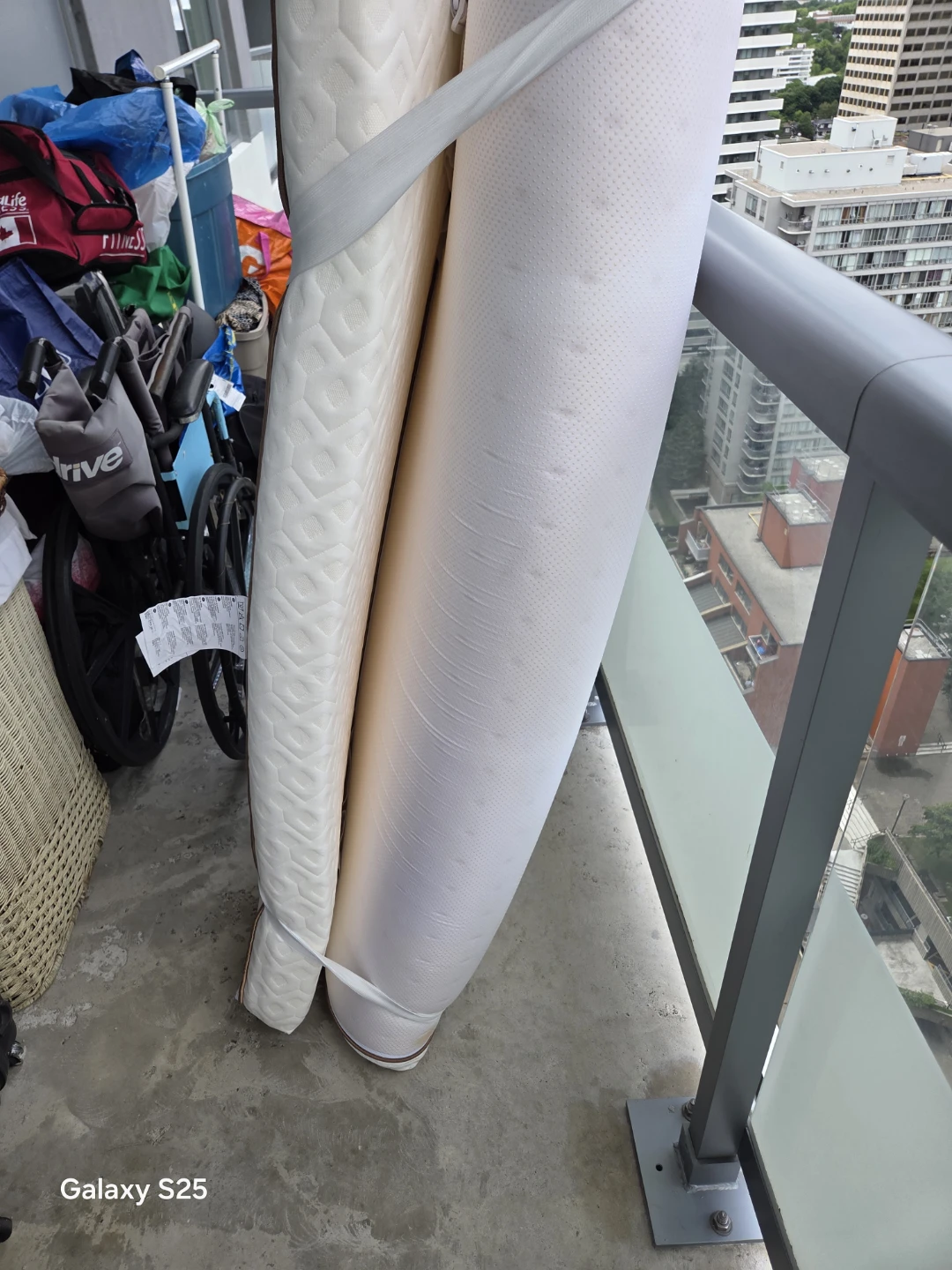 Rolled Mattresses