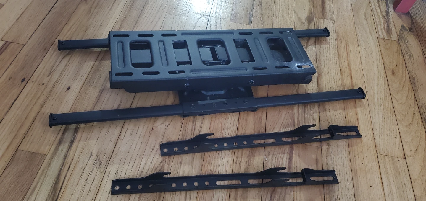 Black TV Wall Mount Bracket - photo 3