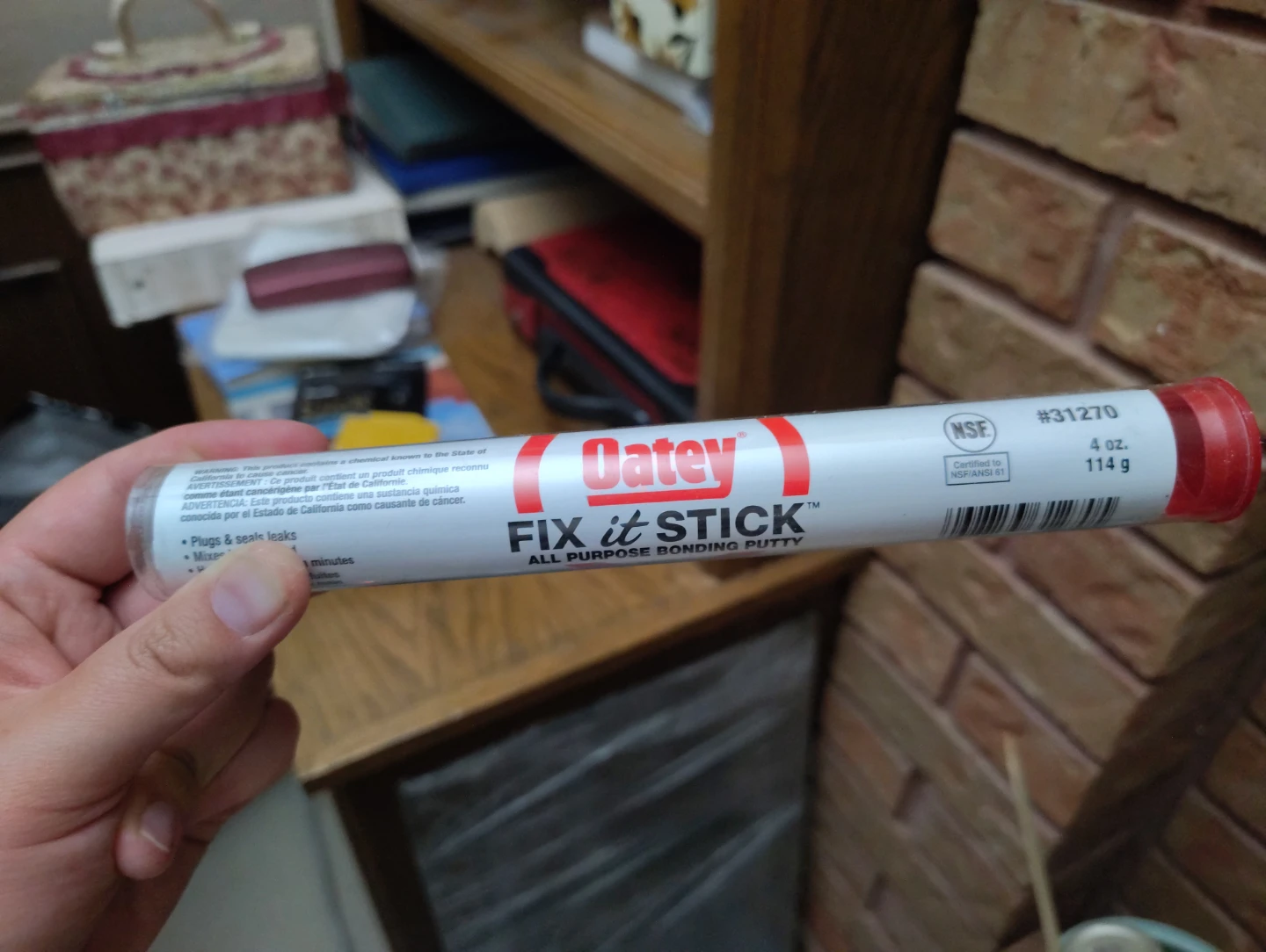 Oatey Fix it Stick All Purpose Bonding Putty ⚽
