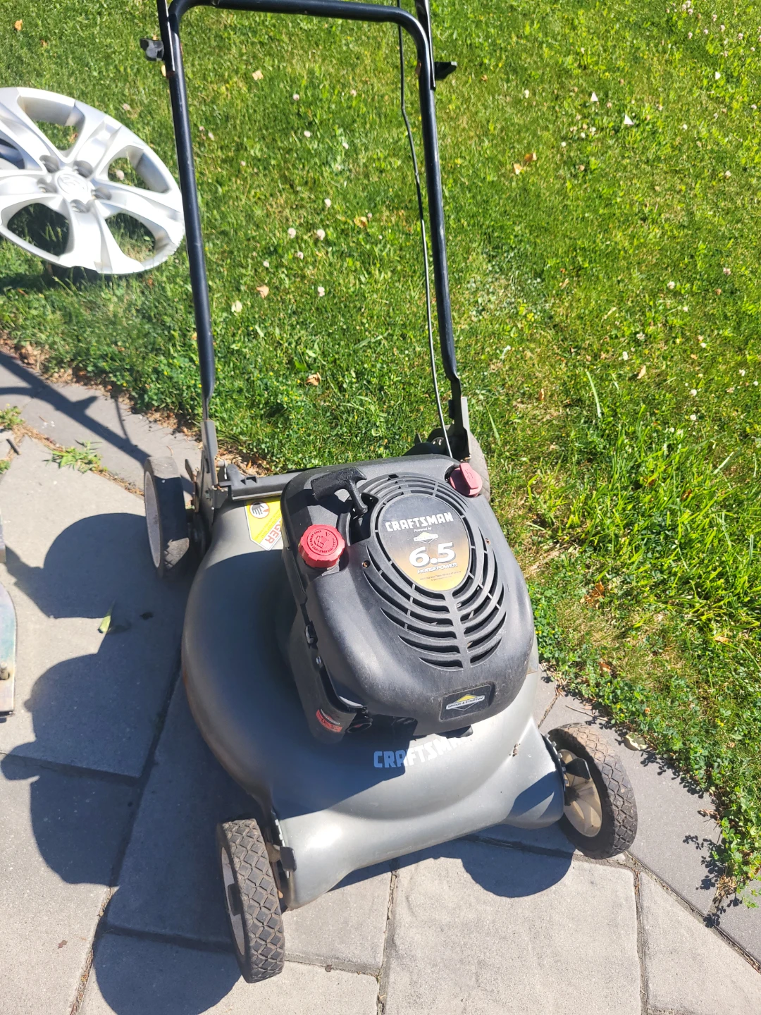 Craftsman 6.5 HP Gas Lawn Mower please read