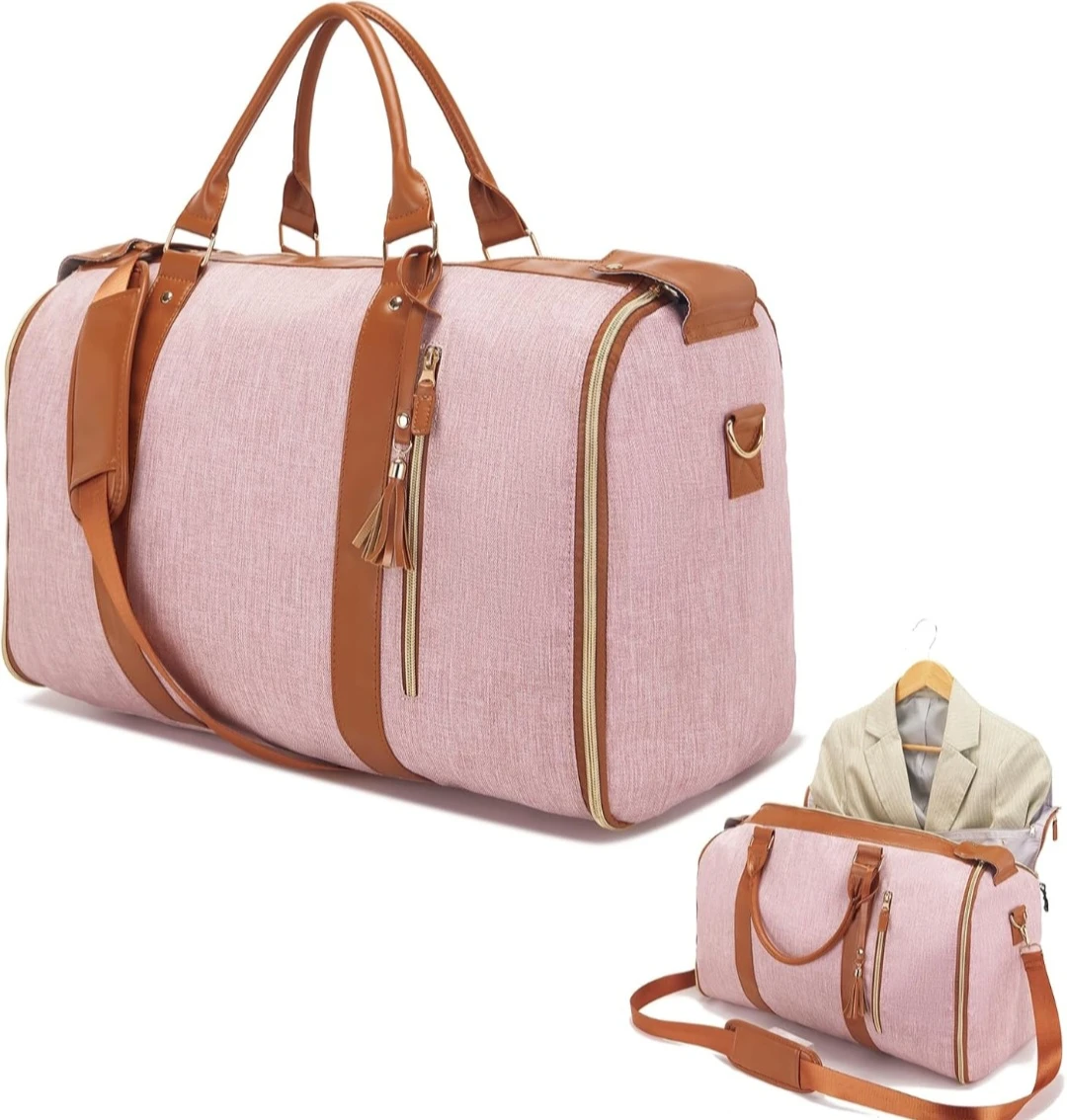 Carry On Garment Duffel Bag - Pink