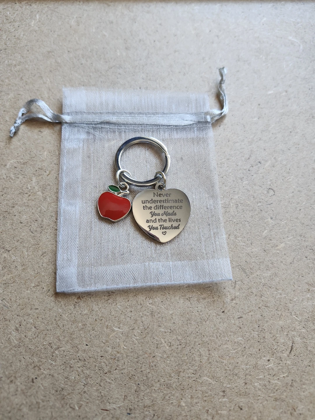Teacher's Appreciation Keychains Gift  - $5 Each