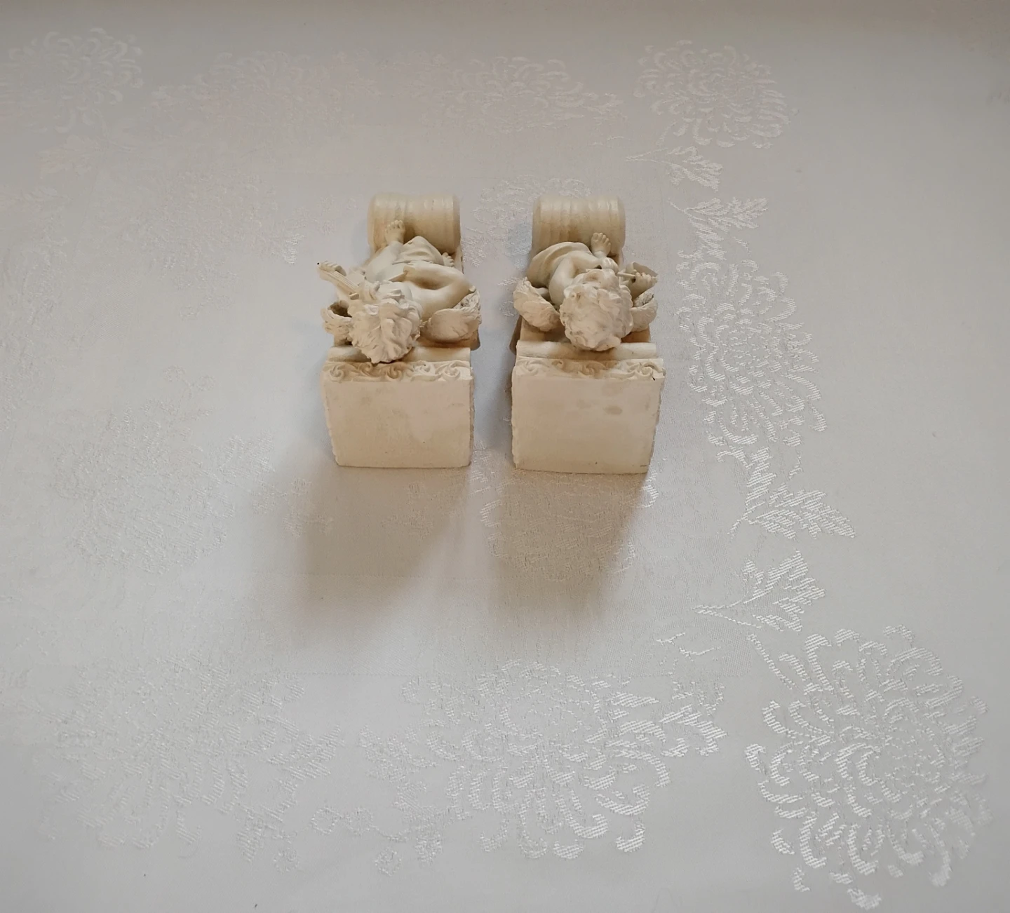 Cherubim Curtain Rod Bracket Set - photo 4