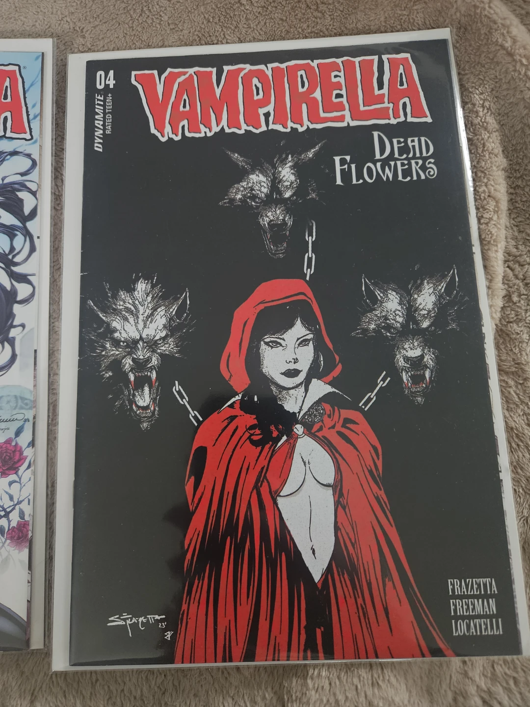 Vampirella Dead Flowers Comic Book 4 part set - photo 2