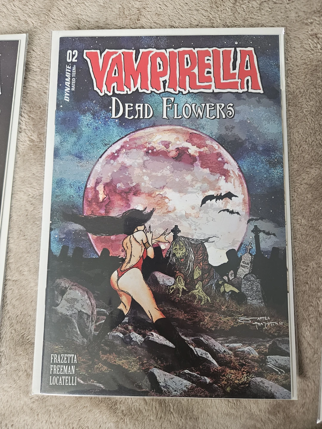 Vampirella Dead Flowers Comic Book 4 part set - photo 4