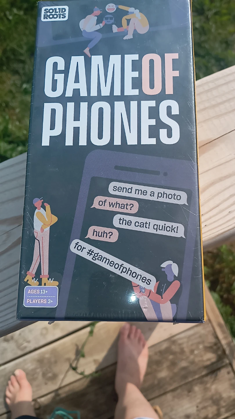 Solid Roots Game of Phones Card Game
