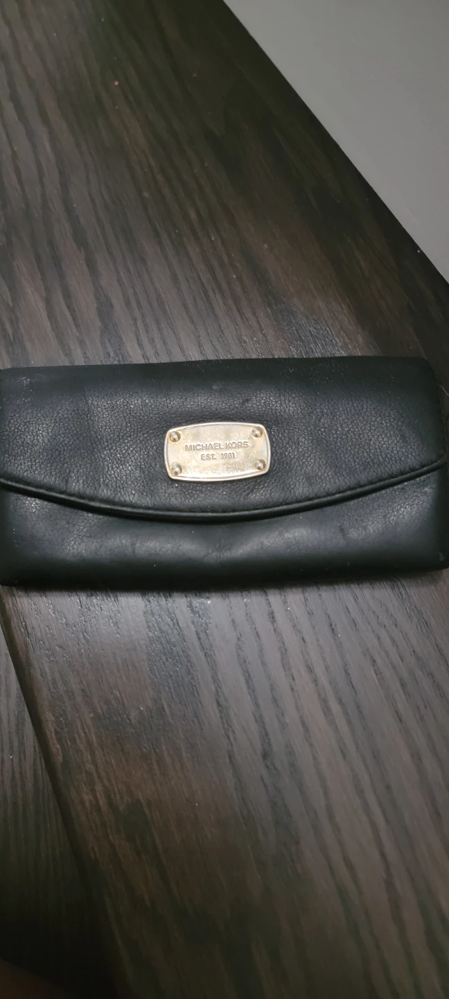 Michael Kors Black Leather Wallet
