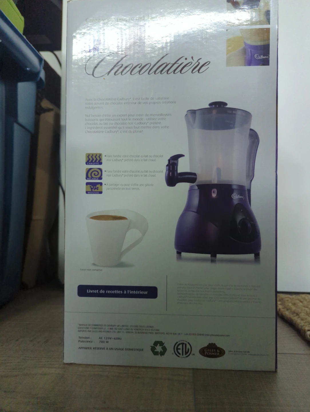 Cadbury Hot Chocolate Drink Maker - photo 3