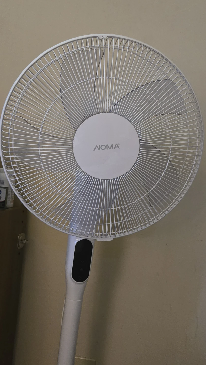 NOMA White Pedestal Fan