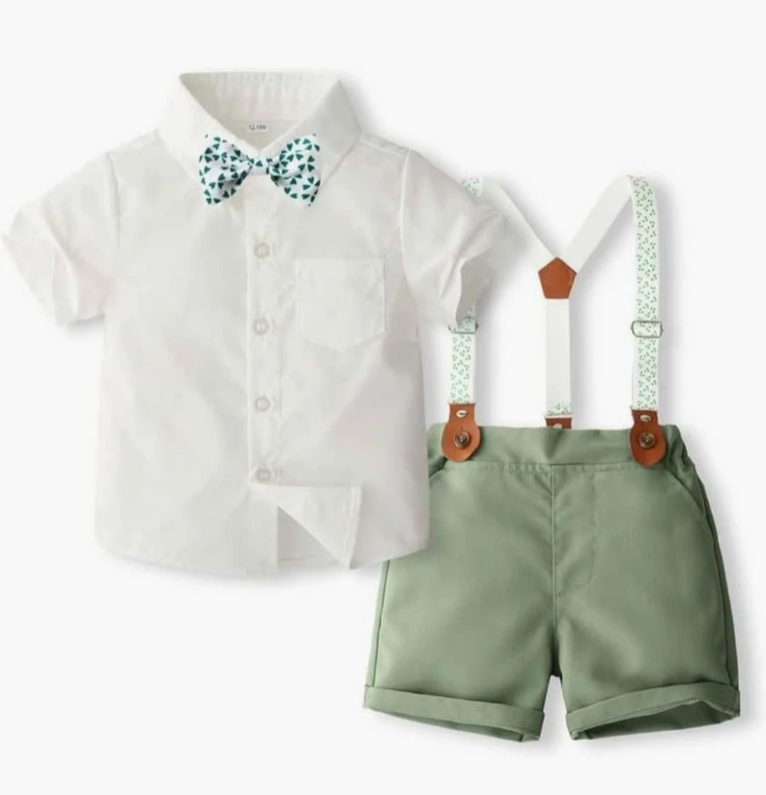 Toddler Boy Gentleman Outfit Set⚽