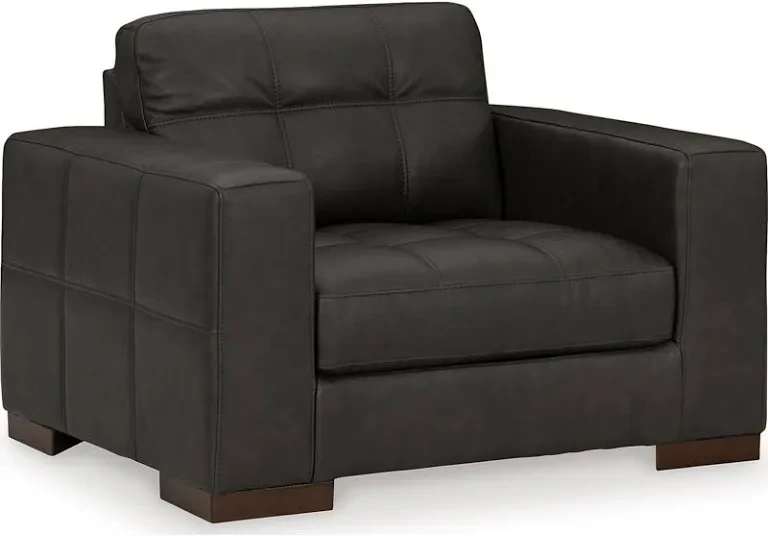 Leather sofa and 1 seater.