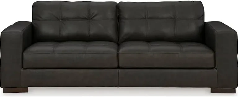 Leather sofa and 1 seater. - photo 2