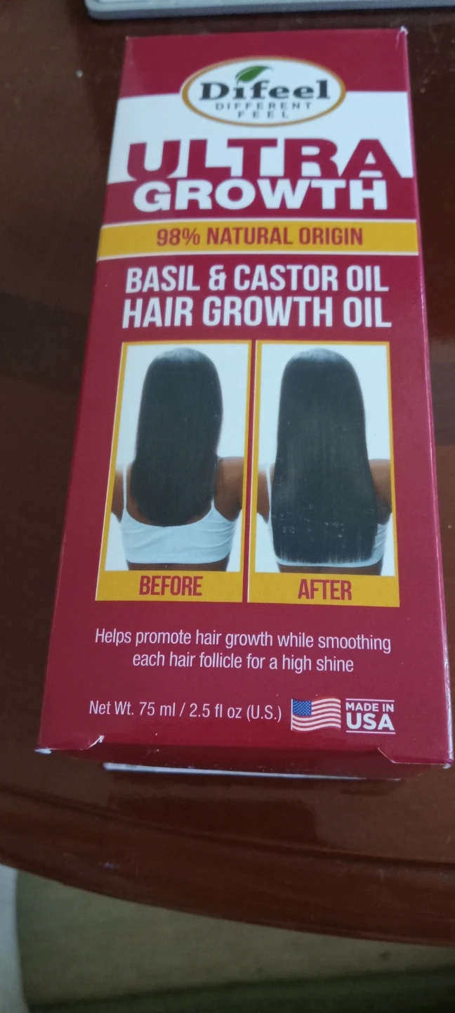 Difeel Ultra Growth Basil & Castor Oil Hair Growth Oil