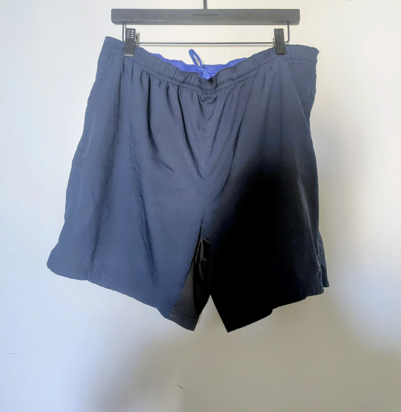 Navy Blue Athletic Shorts