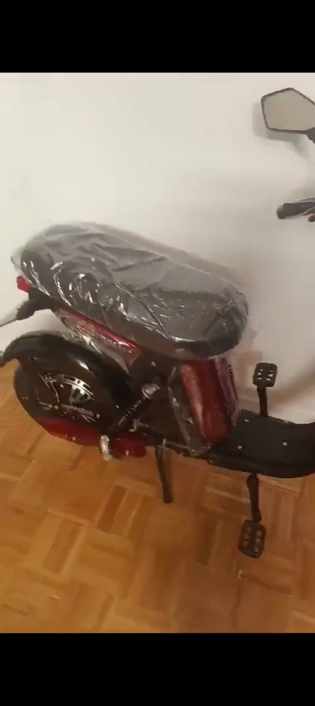 Red Electric Scooter Bike - photo 3