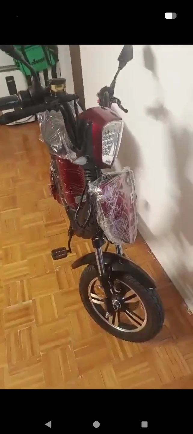 Red Electric Scooter Bike - photo 5